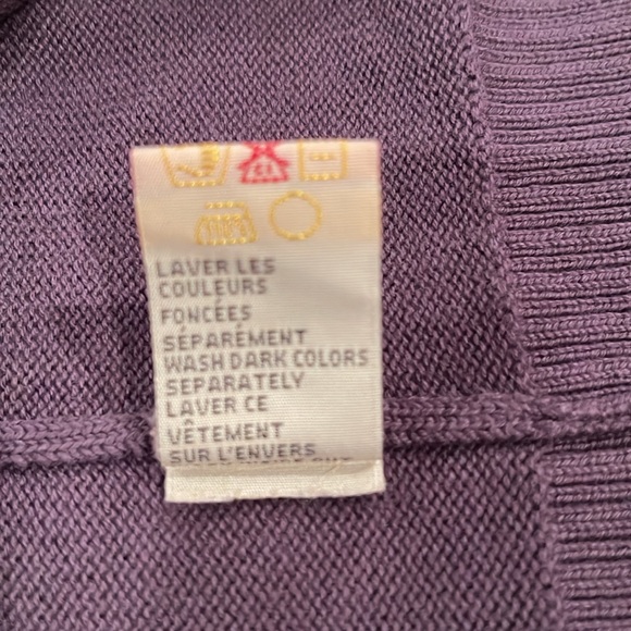 RW&CO. Mauve Button Sweater - Picture 7 of 8